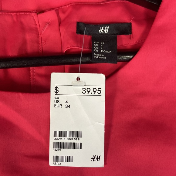 H&M Pink long sleeve Dress (511) - Picture 3 of 4